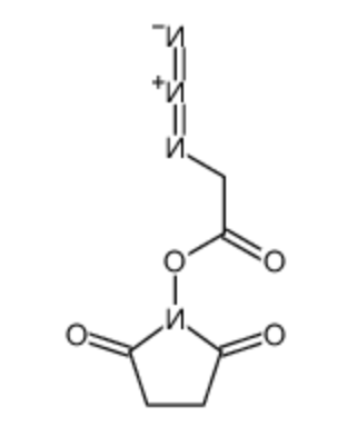 	叠氮乙酸 NHS 酯	 