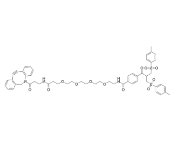 Bis-sulfone-PEG4-DBCO Bis-sulfone-PEG4-DBCO