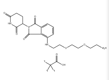 沙利度胺-NH-PEG2-NH2三氟醋酸盐 沙利度胺-NH-PEG2-NH2三氟醋酸盐