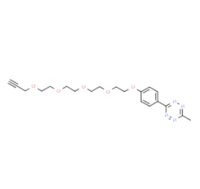 Methyltetrazine-PEG5-alkyne Methyltetrazine-PEG5-alkyne