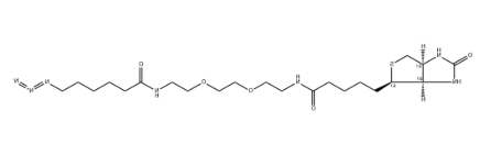 Biotin-PEG2-C6-azide Biotin-PEG2-C6-azide