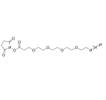 	叠氮-PEG4-NHS酯	 