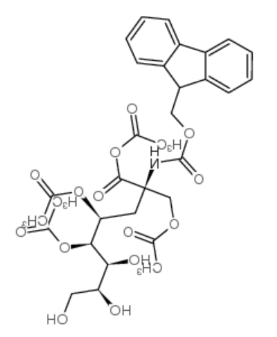 四-O-乙酰基-甘露糖基-Fmoc丝氨酸	 