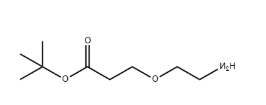 NH2-PEG1-CH2CH2COOtBu