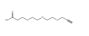 Propyne-PEG2-CH2CH2COOH