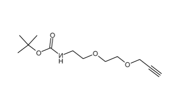 Propargyl-PEG2-NHBoc  