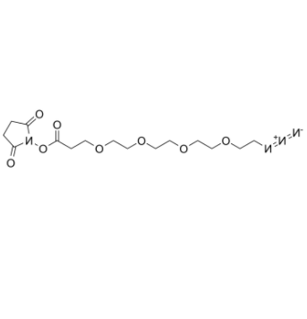 	叠氮-PEG4-NHS酯	 