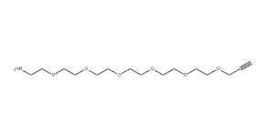 HC≡C-CH2-PEG6-NH2