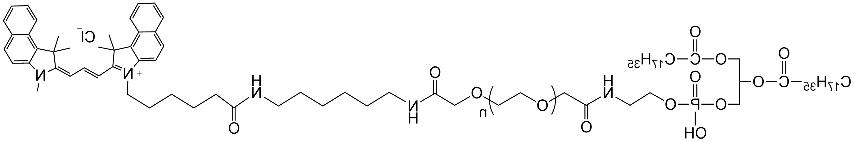 DSPE-PEG2000-CY3.5，Cy3.5标记磷脂-聚乙二醇