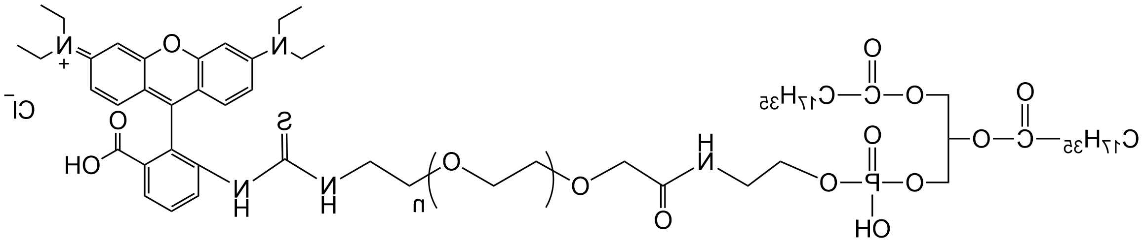 DSPE-PEG2000-RB，磷脂PEG罗丹明B
