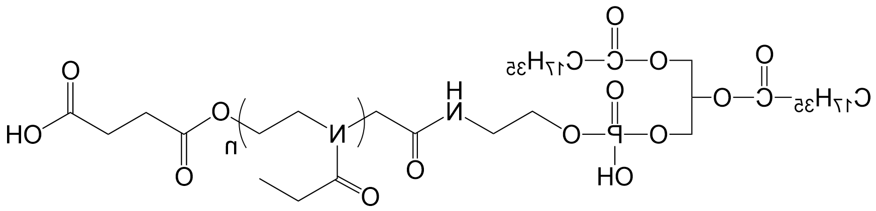 DSPE-PEOz-COOH，磷脂-聚(2-乙基-2-噁唑啉)-羧基