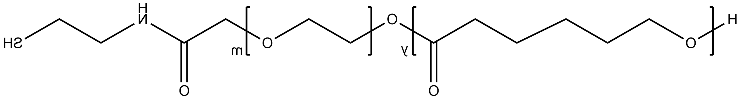 PCL-PEG-SH，聚己内酯-聚乙二醇-巯基