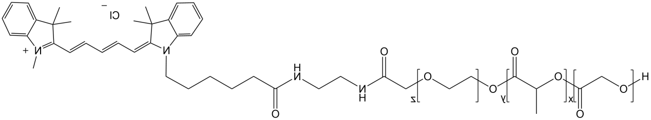 PLGA-PEG-CY5，聚乳酸-羟基乙酸-聚乙二醇-CY5
