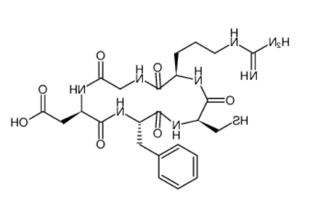 Cyclo(-Arg-Gly-Asp-D-Phe-Cys) acetate salt