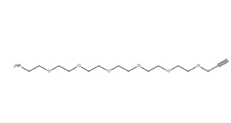 HC≡C-CH2-PEG6-NH2