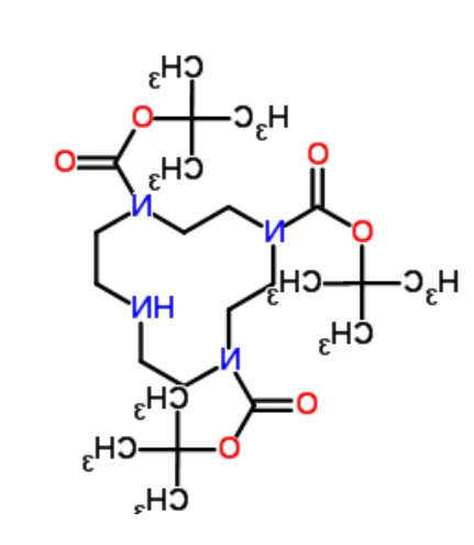 1,4,7-三叔丁氧羰基-1,4,7,10-四氮杂环十二烷	 