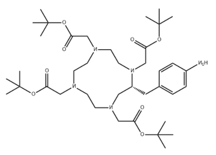 p-NH2-Bn-DOTA-四叔丁酯	 