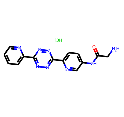 NH2CH2CONH-Py2-Tetrazine HCl Salt 