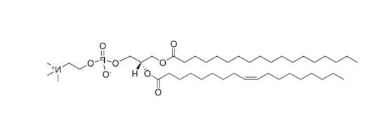 18:0-18:1 PC，CAS:56421-10-4，1-硬脂酰-2-油酰磷脂酰胆碱(SOPC)