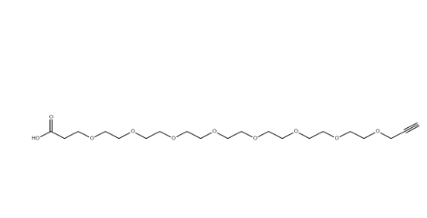 Propargyl PEG8 COOH