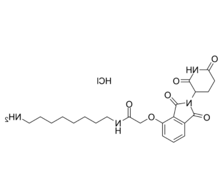 Thalidomide-O-amido-C8-NH2 hydrochloride Thalidomide-O-amido-C8-NH2 hydrochloride