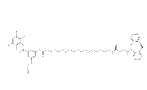 Con-DBCO-Propargyl-PEG5-TFP ester