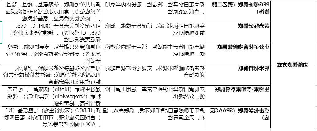蛋白的功能偶联