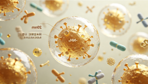 氨基修饰纳米金(20nm,免疫检测场景) 氨基修饰纳米金(20nm,免疫检测场景)