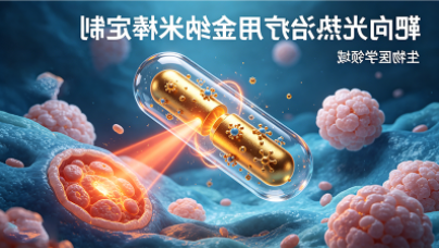 生物医学领域——靶向光热治*用金纳米棒定制