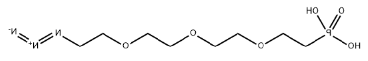 Azido-PEG3-phosphonic acid Azido-PEG3-phosphonic acid