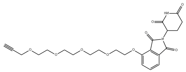 Thalidomide-O-PEG4-Propargyl，2098799-77-8