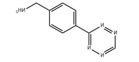 Tetrazine-NH2,cas:1092689-33-2，4-(1,2,4,5-四嗪-3-基)苄胺 科研试剂