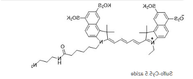Sulfo-Cyanine5.5 azide|水溶性磺化Cy5.5-叠氮|Sulfo-Cy5.5 azide|N3|叠氮化物