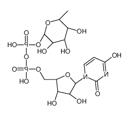 UDP-鼠李糖 UDP-β-L-rhamnose 分子式 C15H24N2O16P2