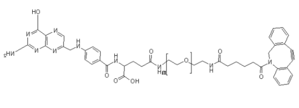 DBCO-PEG1K-FA 